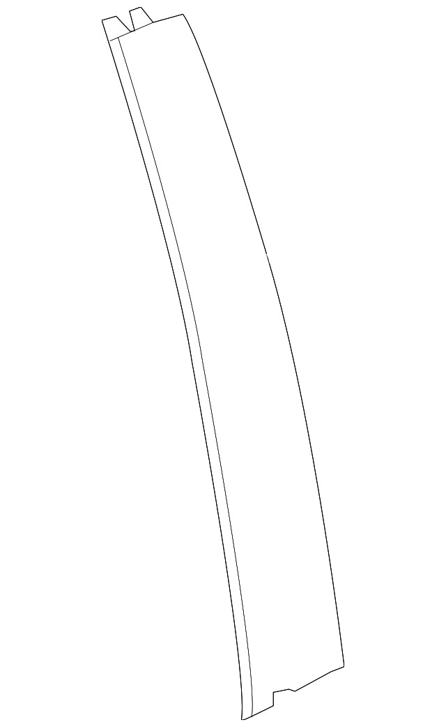 18′-19′ HONDA ACCORD RH Rear Door Center Garnish