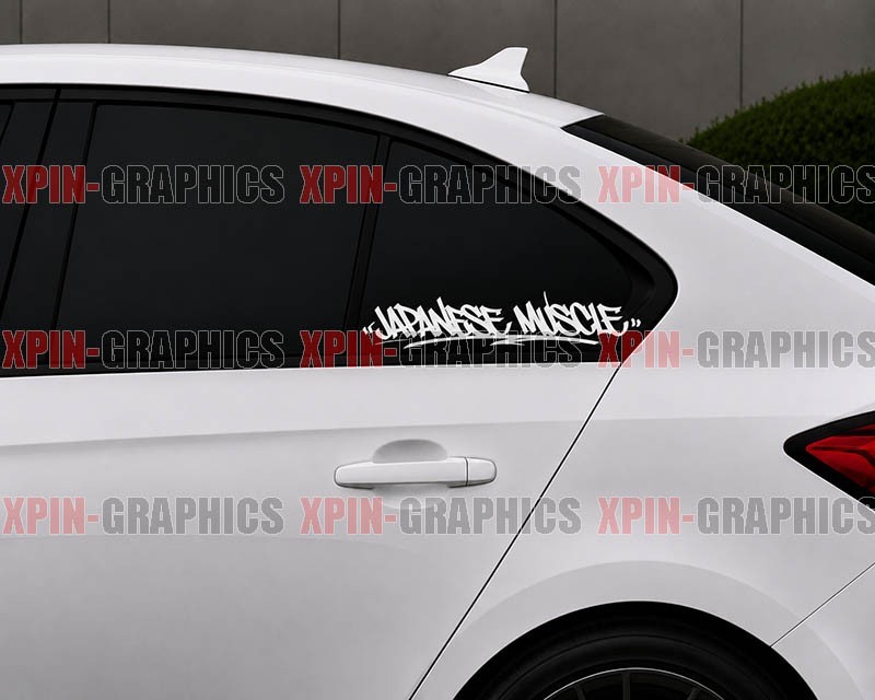 Japanese Muscle Vinyl Decal Sticker JDM Diesel Turbo Car Truck SUV A