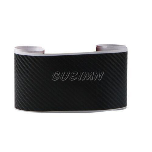 Rubber Car Rear Bumper Protector Trim Strip Trunk Sill Guard Scratch Pad Cover