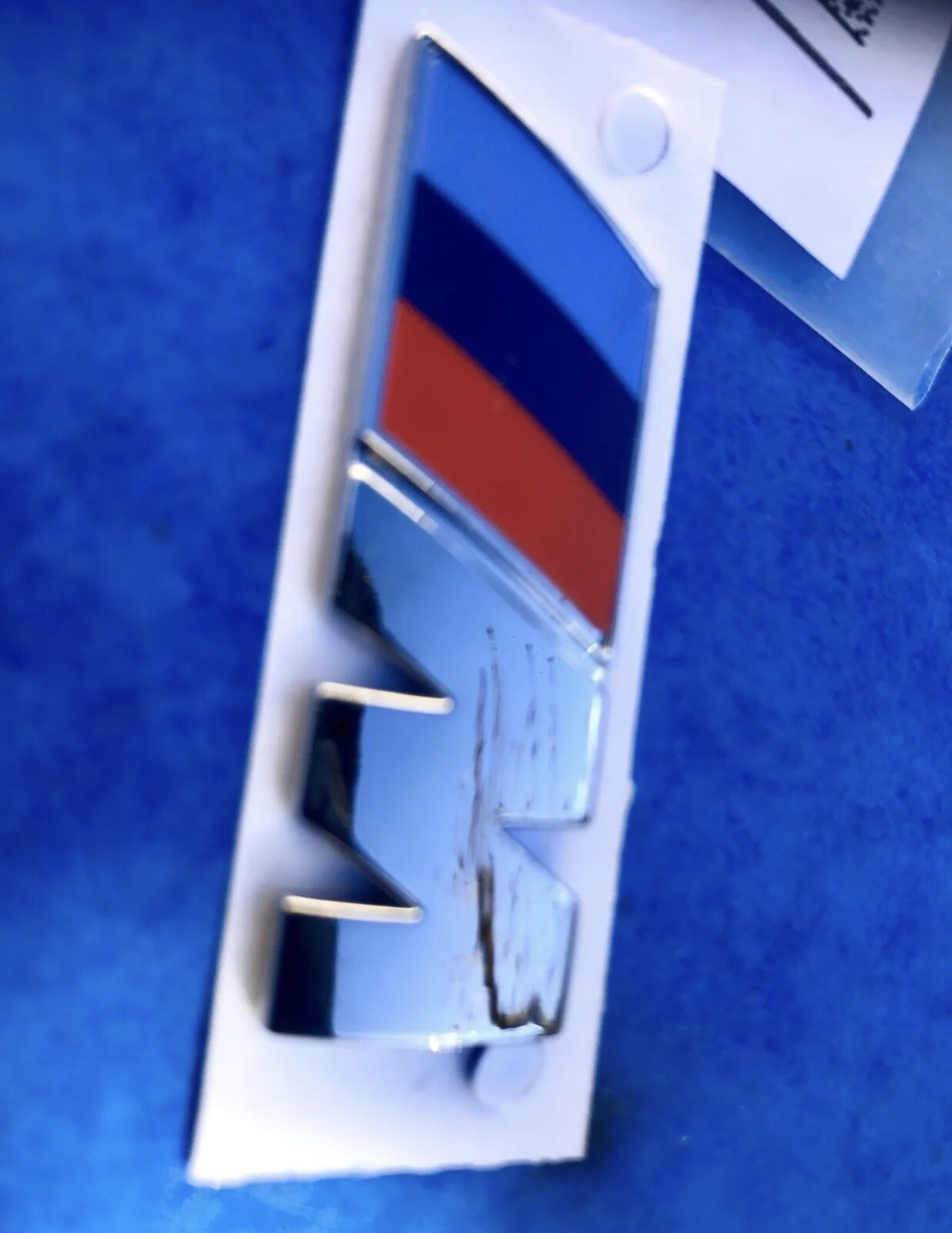 2 BMW LOGO Side Badges Original X6 X2 X3 X4 4.7 X 1.5