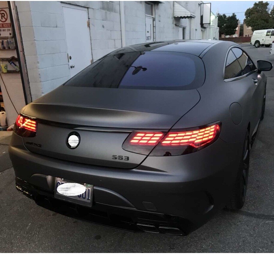 Gloss Black Emblems for Mercedes Benz E43 E53 E63 E63s AMG 4MATIC V8 BITURBO/