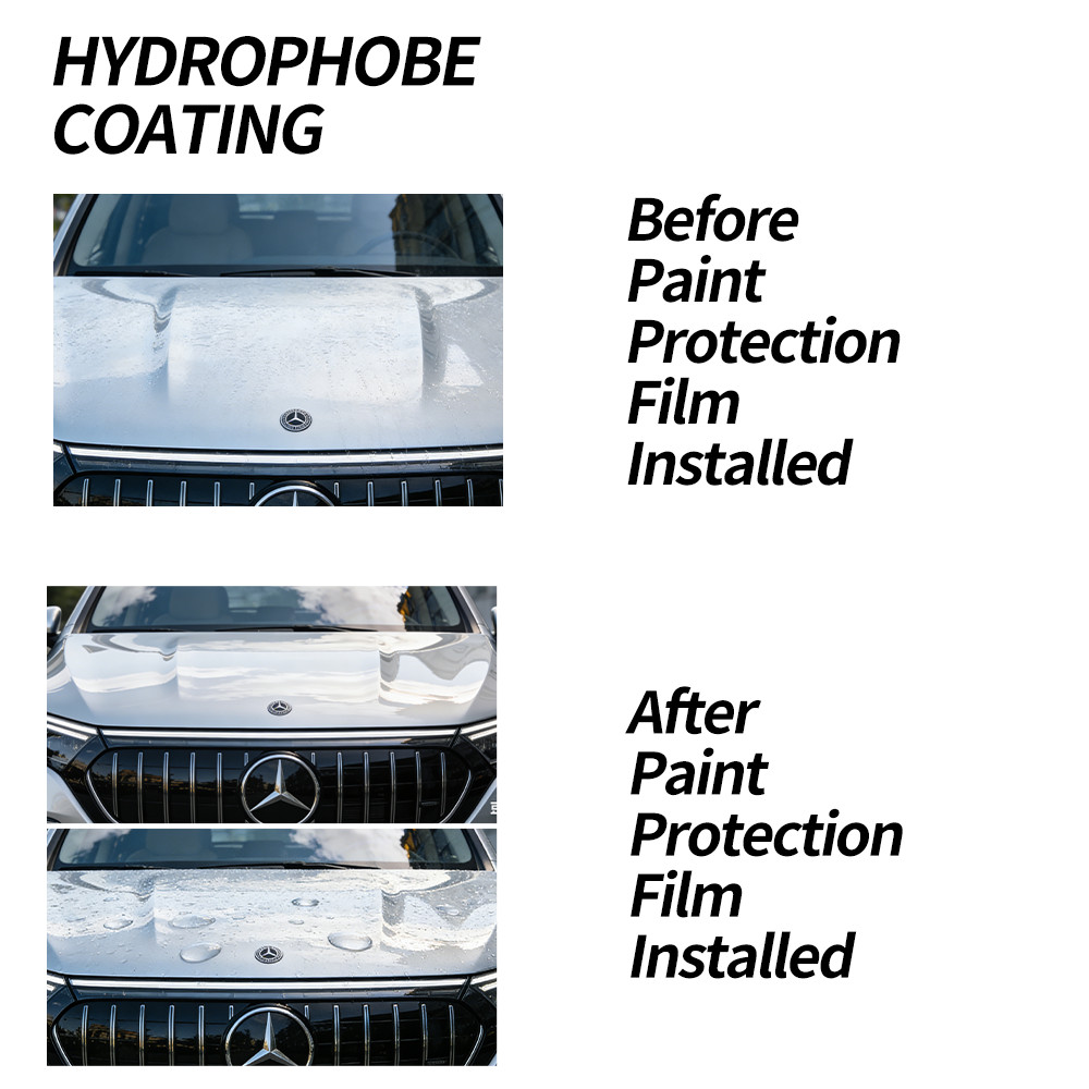 PPF TPU Clear Gloss Paint Protection Film Invisible Scratches Shield 7.5mil DIY