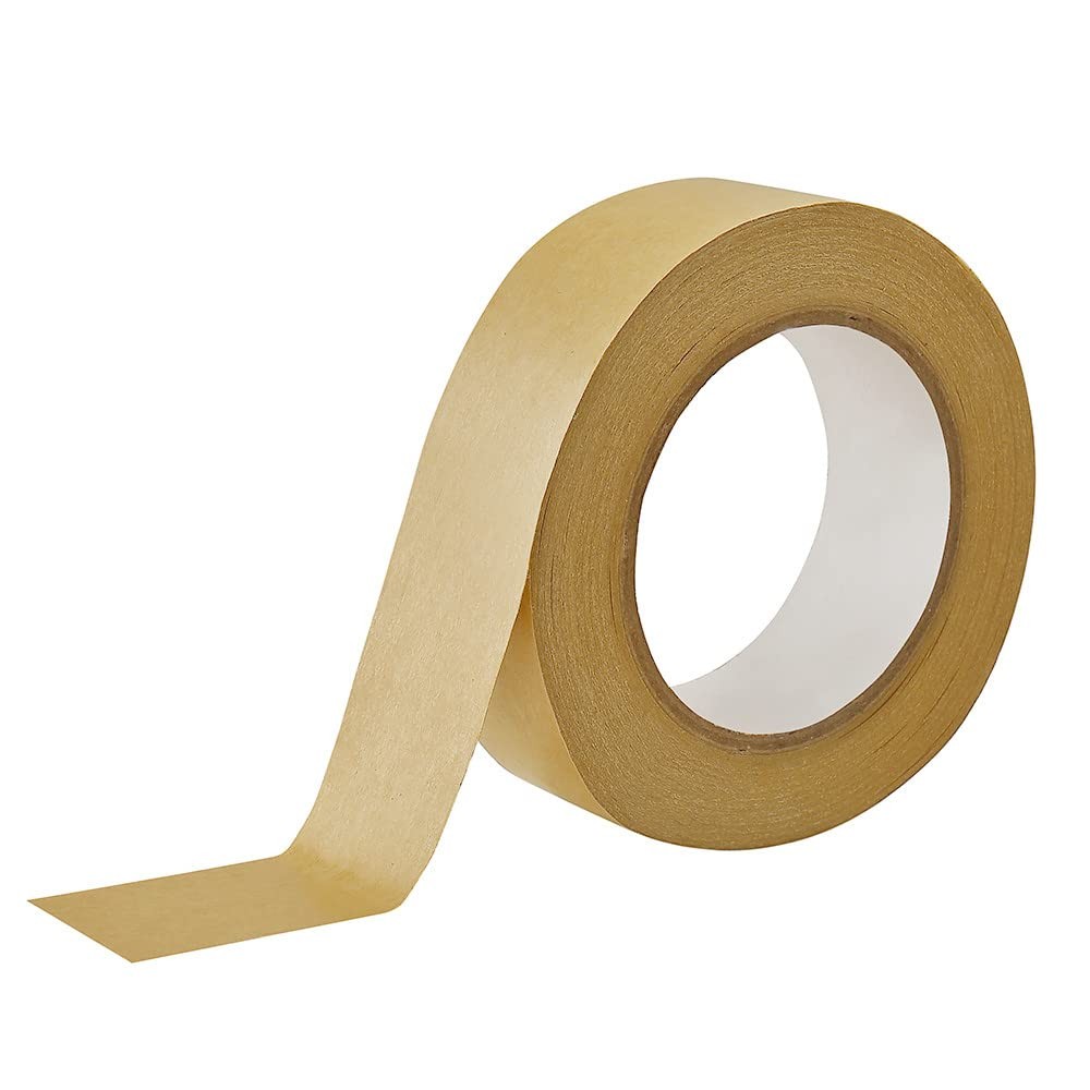 Self Adhesive Picture Frame Backing Tape Rolls Kraft Brown 1.4” Wide x