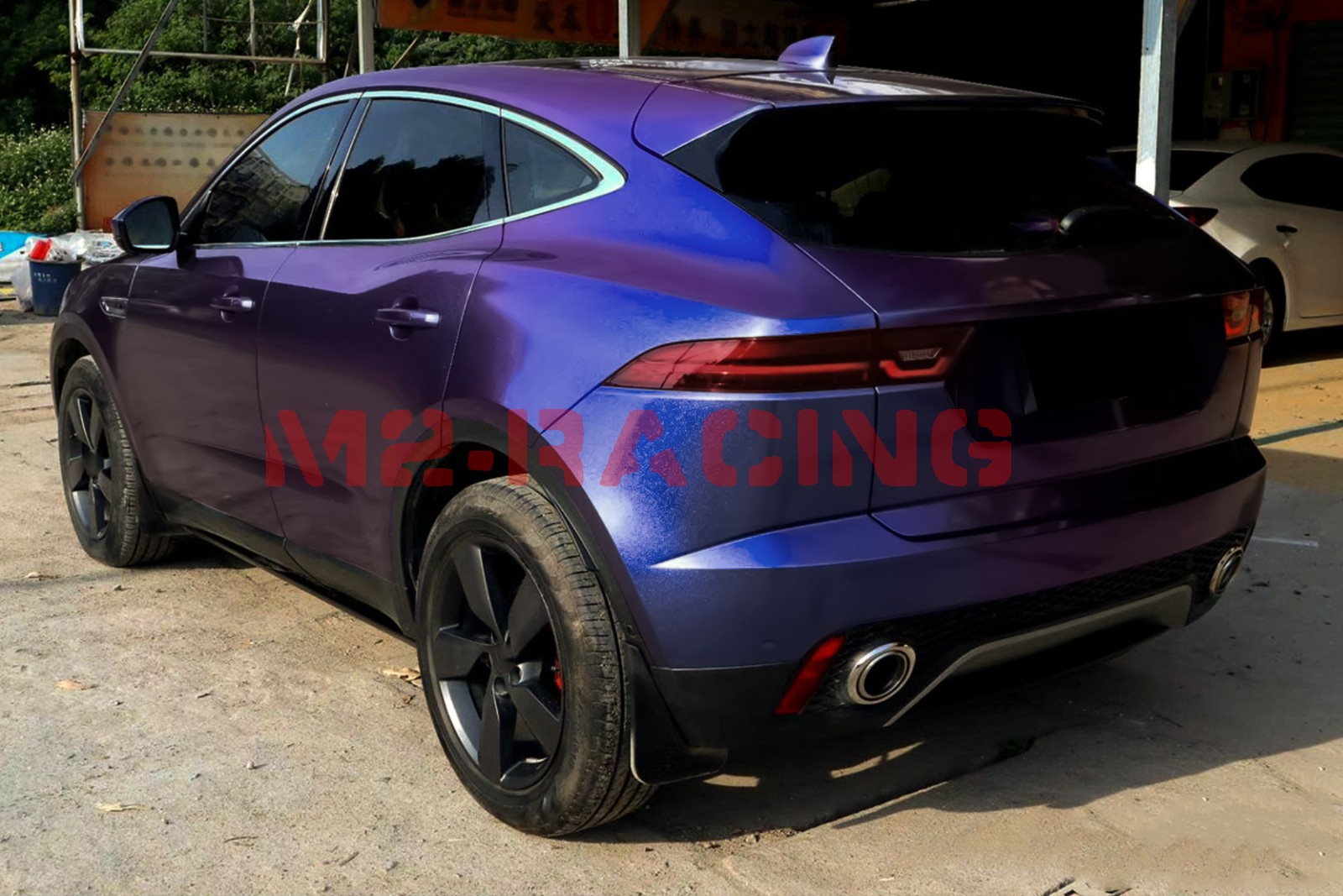 Galaxy Dust Gloss Purple Blue Metallic Car Sticker Decal Vinyl Wrap Sheet Film