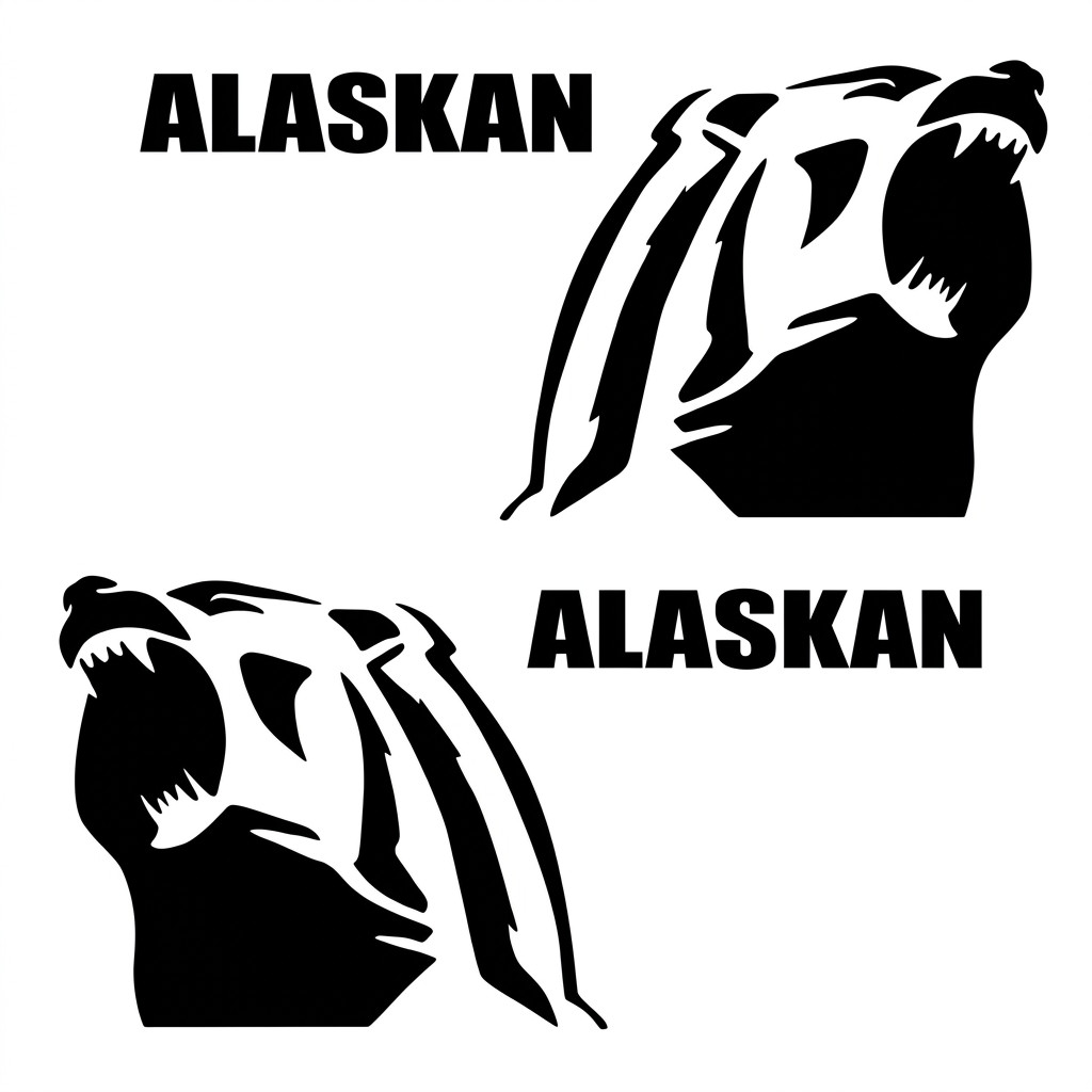 Chevrolet Alaskan Bedside Decals – 2 Pcs – Large – For Tahoe, Silverado, etc.