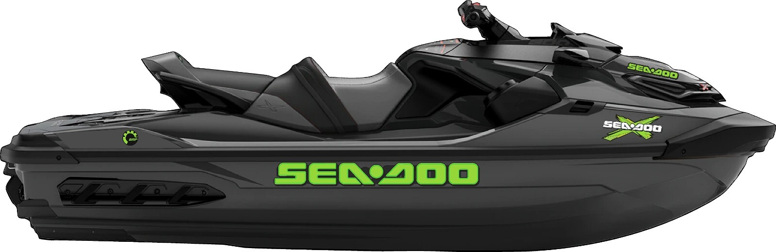 SEA-DOO Logo / GREEN / 26″ Vinyl Vehicle Replacement Graphic Decal Bonus Pack