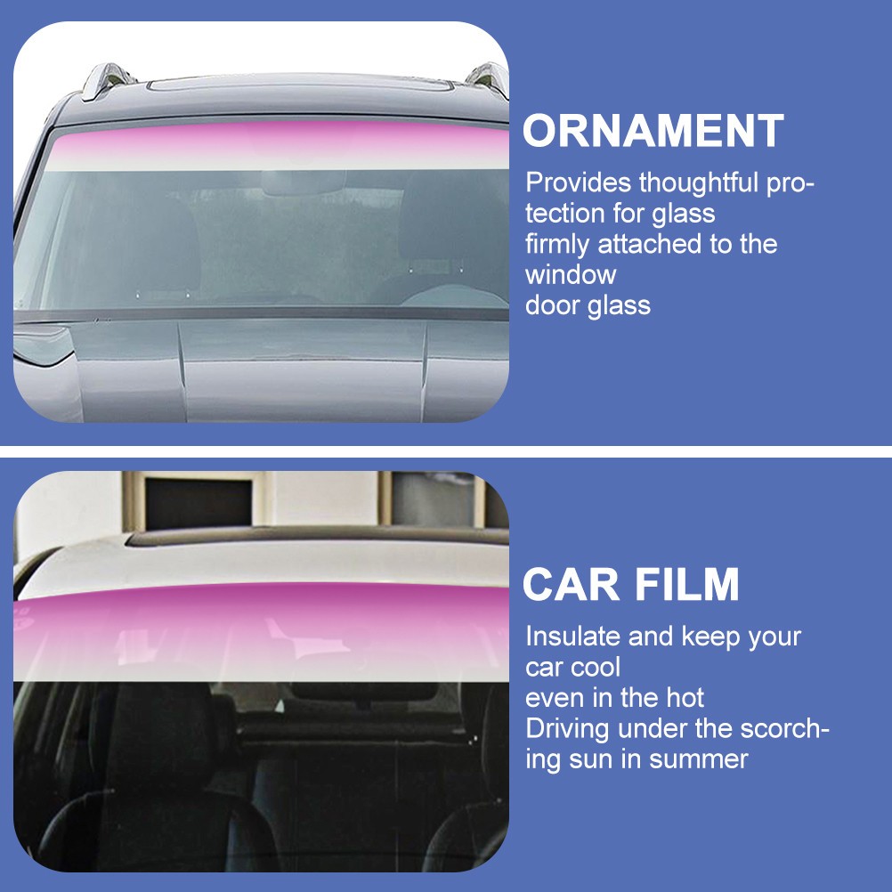 Car Window Glass Film Sunshades Heat Control Vehicle Shading Tint
