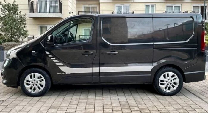 Fits Renault Trafic Wrapp Edition Graphics Kit Both Sides Bonnet Decals