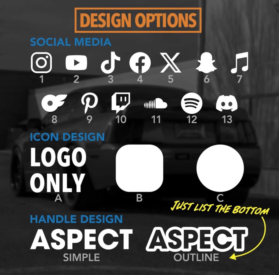 Vinyl Decal For Cars Customized 9”