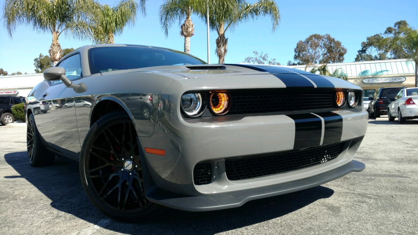 FITS Dodge Challenger 8″ Racing Stripes Graphic Vinyl Decal 36 FEET