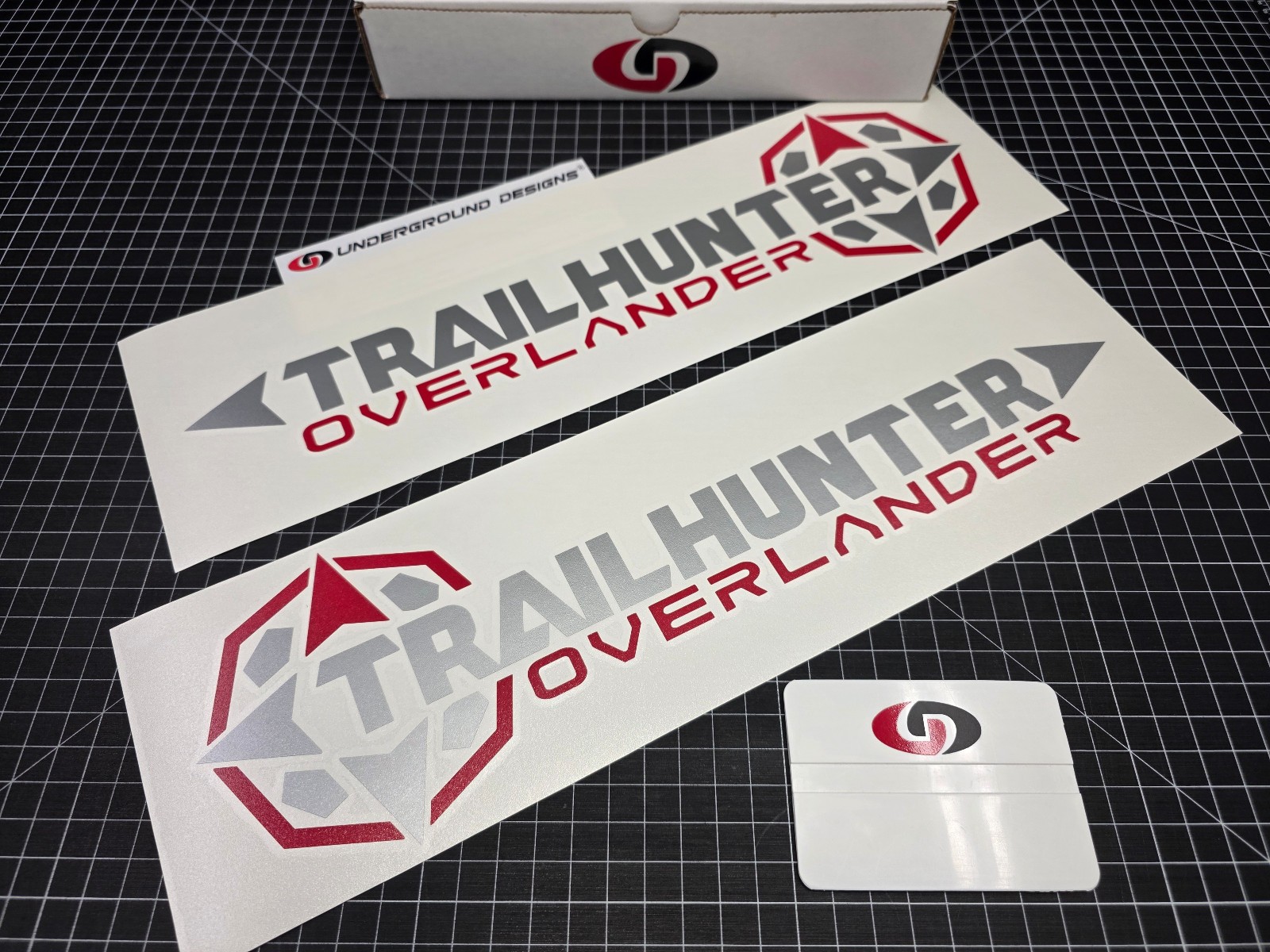 TRAILHUNTER Decals (2pc) Bedside Fender Overland Stickers 2024-26 Tacoma 4Runner