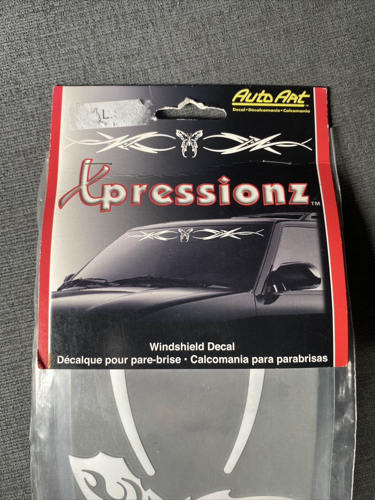 NEW! Exterior Windshield Decal Strip – Auto Art Xpressionz 5” X 60”
