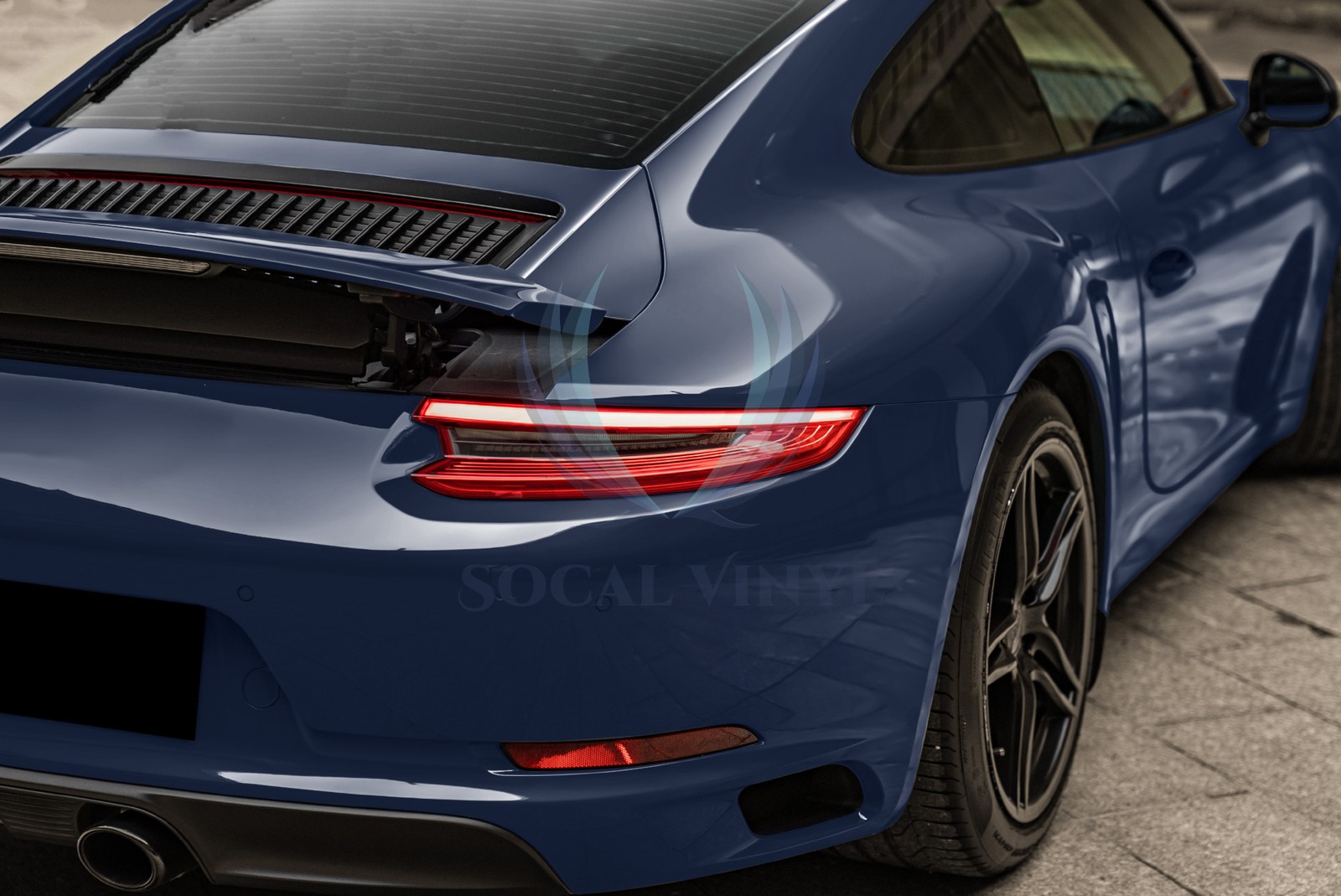 ESSMO PET Super Gloss Midnight Blue Vehicle Vinyl Wrap Decal Sheet Like Paint