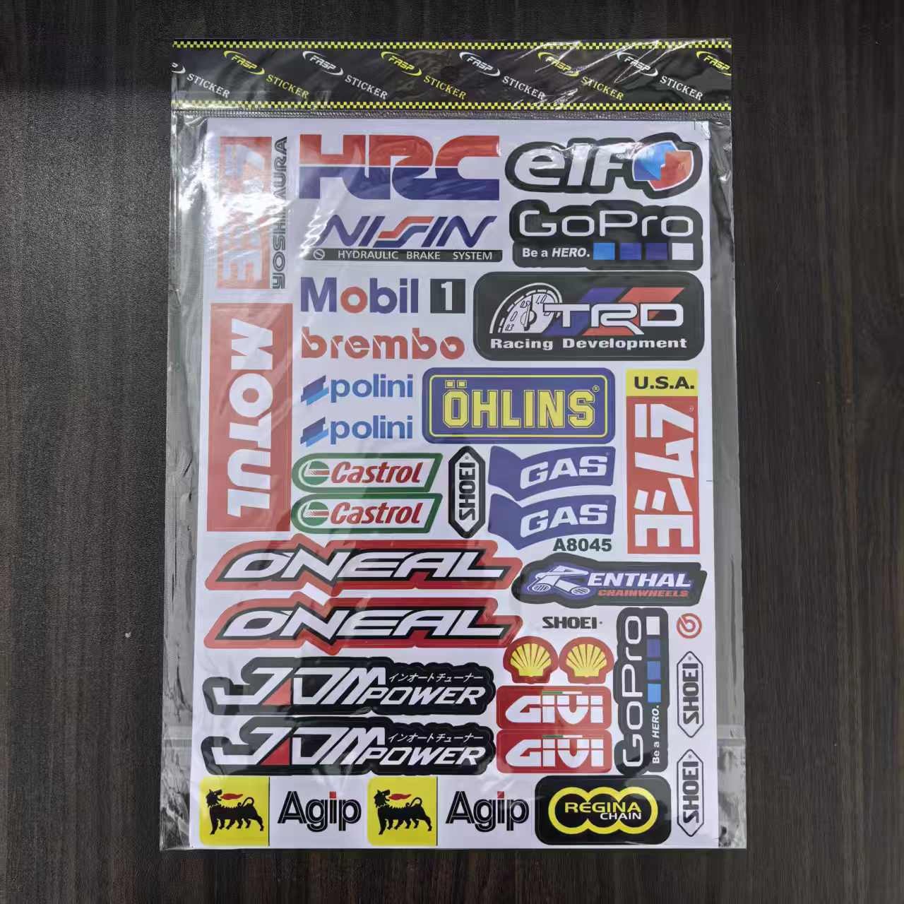 Motocross Decal MX Racing Stickers Kit Car ATV Helmet Dirt Bike Wheel Vinyl Deco