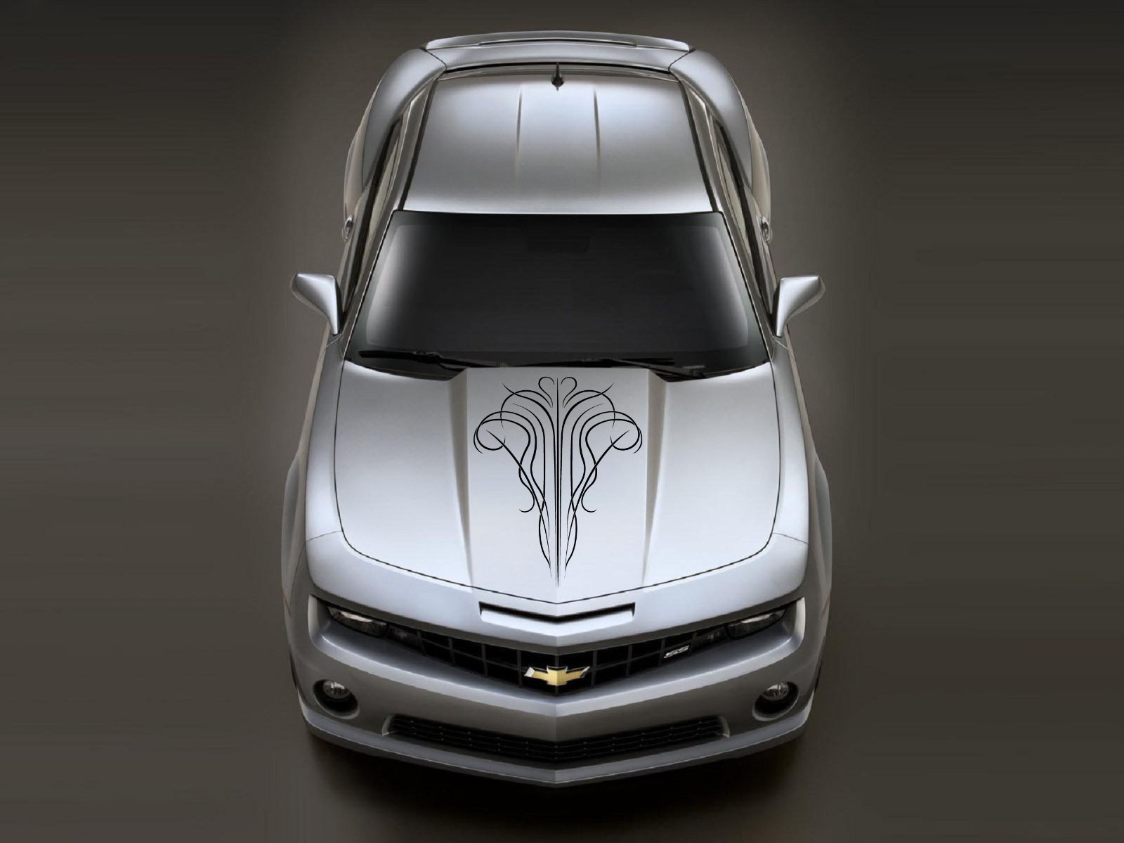 Classic Pinstripe Hood Vinyl Reflective Decal Sticker SUV Car Van Truck Vehicle