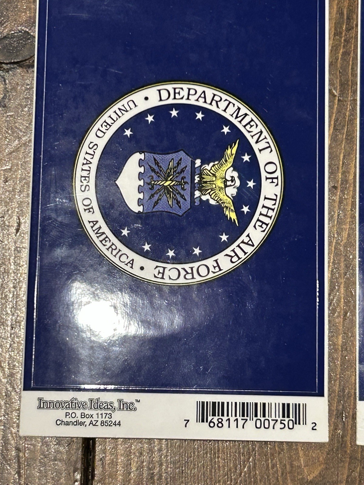 Flag It Self Adhesive Vinyl Decal US Air Force Flag Made In USA Lot Of 2