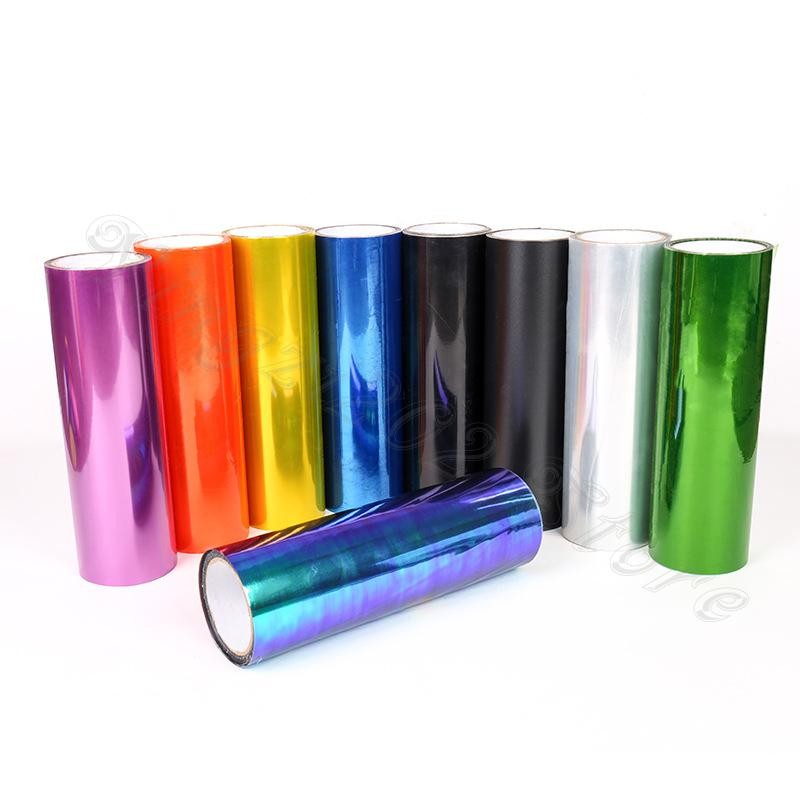 Gloss Light Black Smoke Golden Red Headlight Taillight Fog Light Vinyl Tint Film