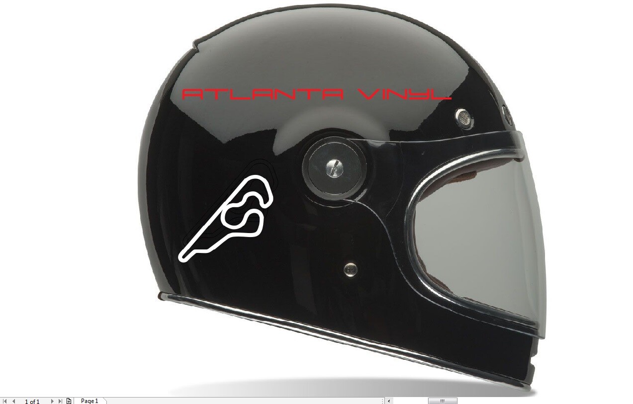 North Carolina Center For Automotive Research Decal Sticker Outline Vinyl Race