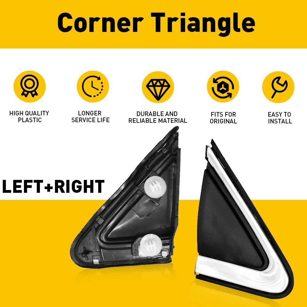 Front Right Left Side Fender Trim/Mirror Finisher For Nissan Sentra 13-19 B