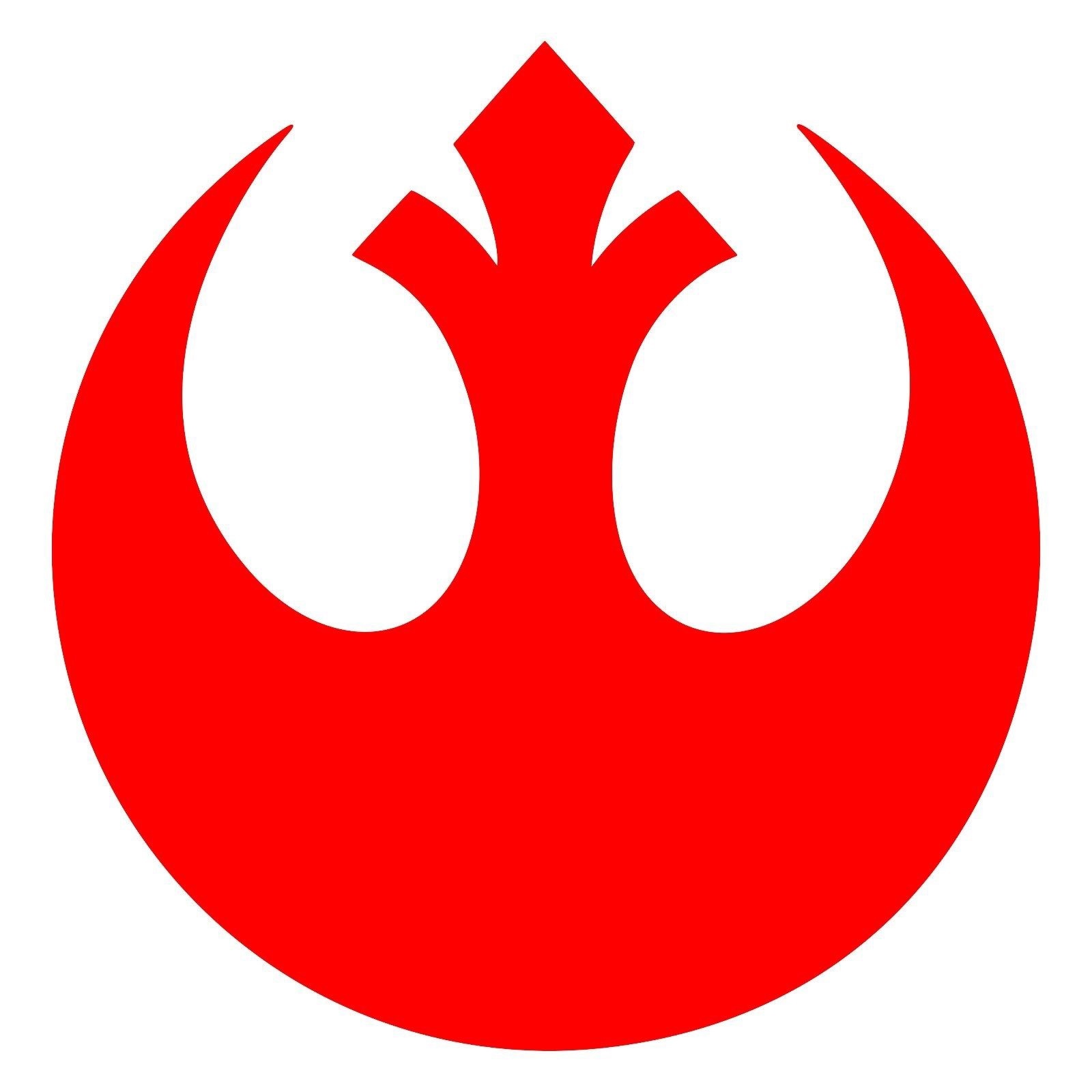 Star Wars Rebel Alliance Red Logo Vinyl / Decal / Sticker CDD-50121