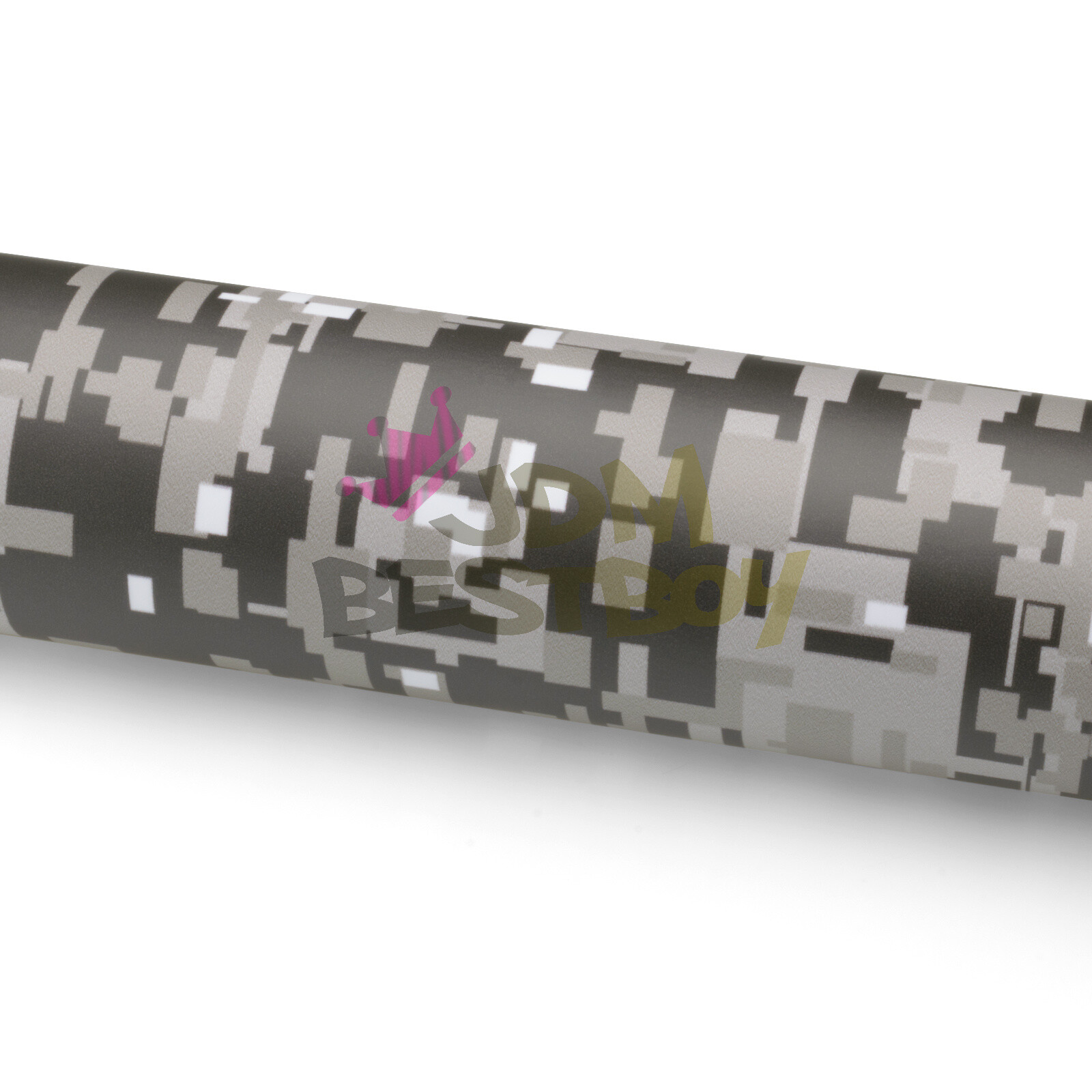 Camouflage Digital Dark Gray Auto Matte Vinyl Sticker Wrap Decal Sheet Film