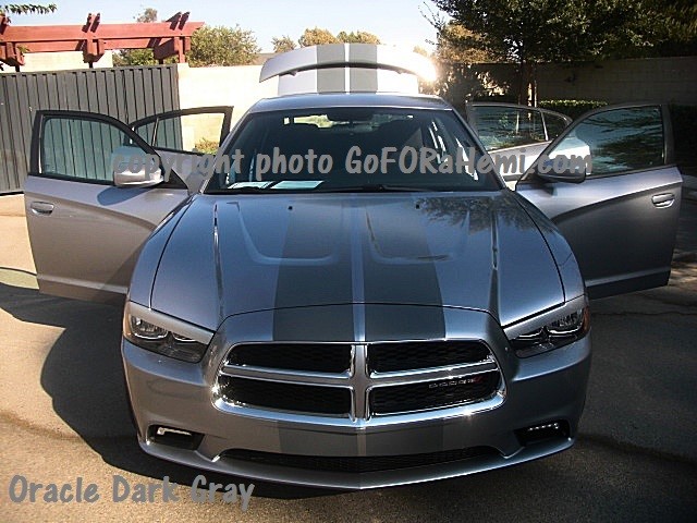 FOR 11 to 14 Dodge Charger 10″ Racing Stripe Graphic Color Decal Sticker 36 FEET