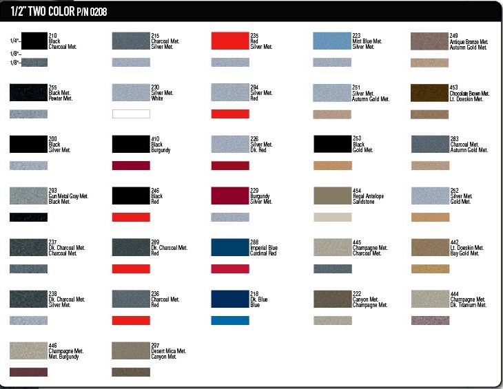 Half Inch Wide 2 Color Truck PinStripe 1/2″ x 150′ Accent Striping