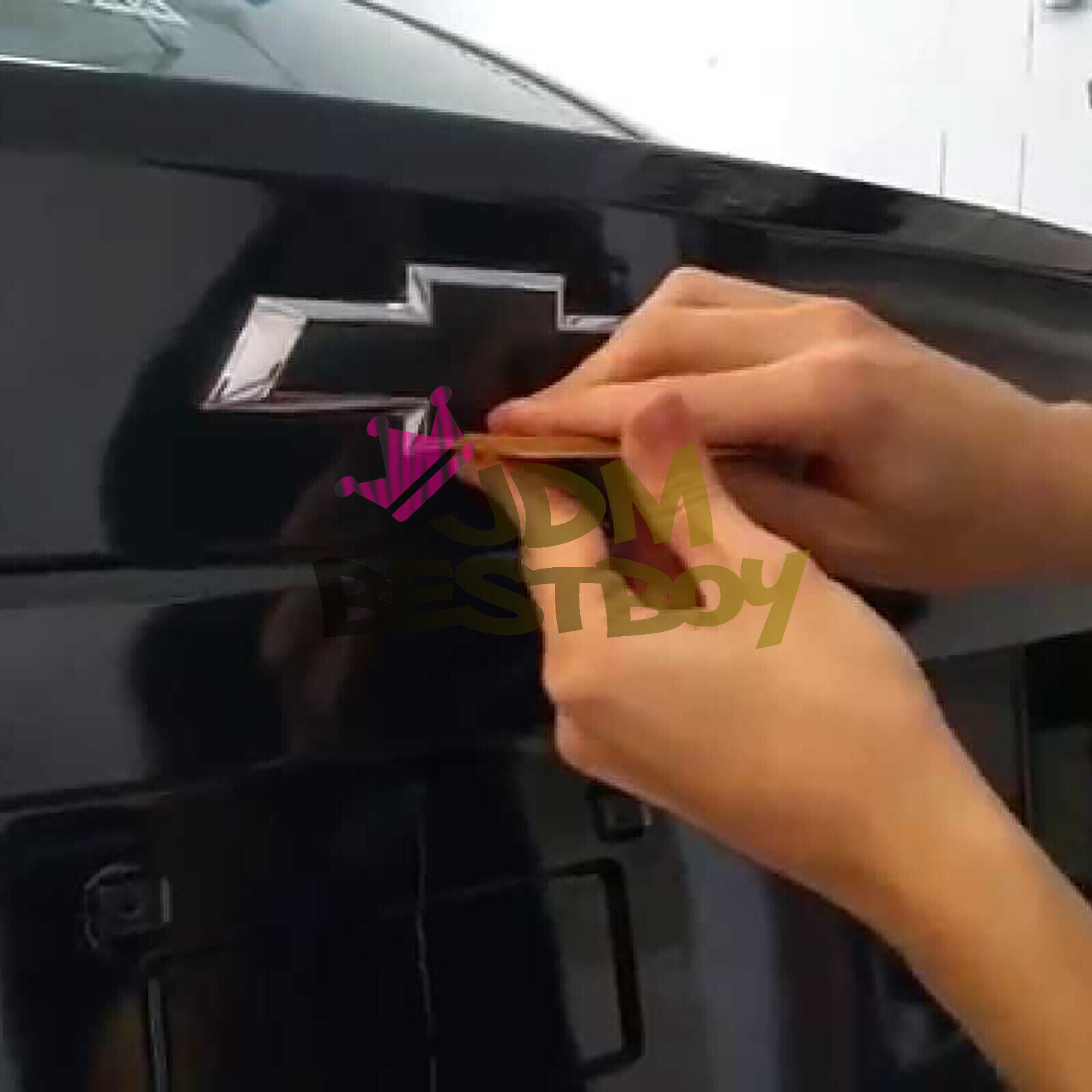 3M 2080 For GMC Emblem Overlay Vinyl Wrap Kit Sticker Decal Front Rear Uncut