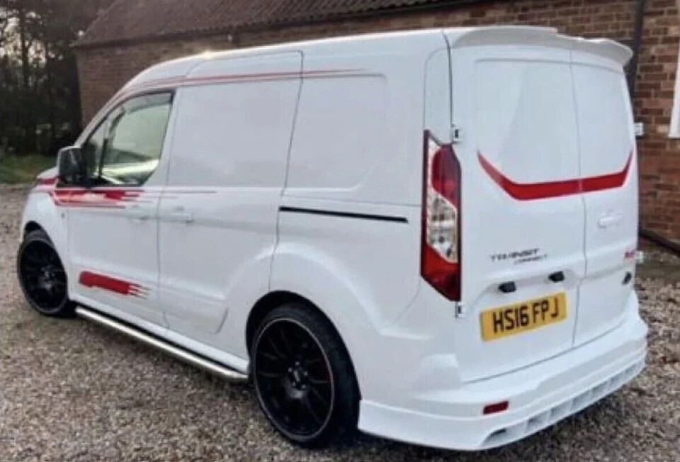 Ford Transit Connect Racing Stripes Graphics Kit Decals Stickers Any Logo