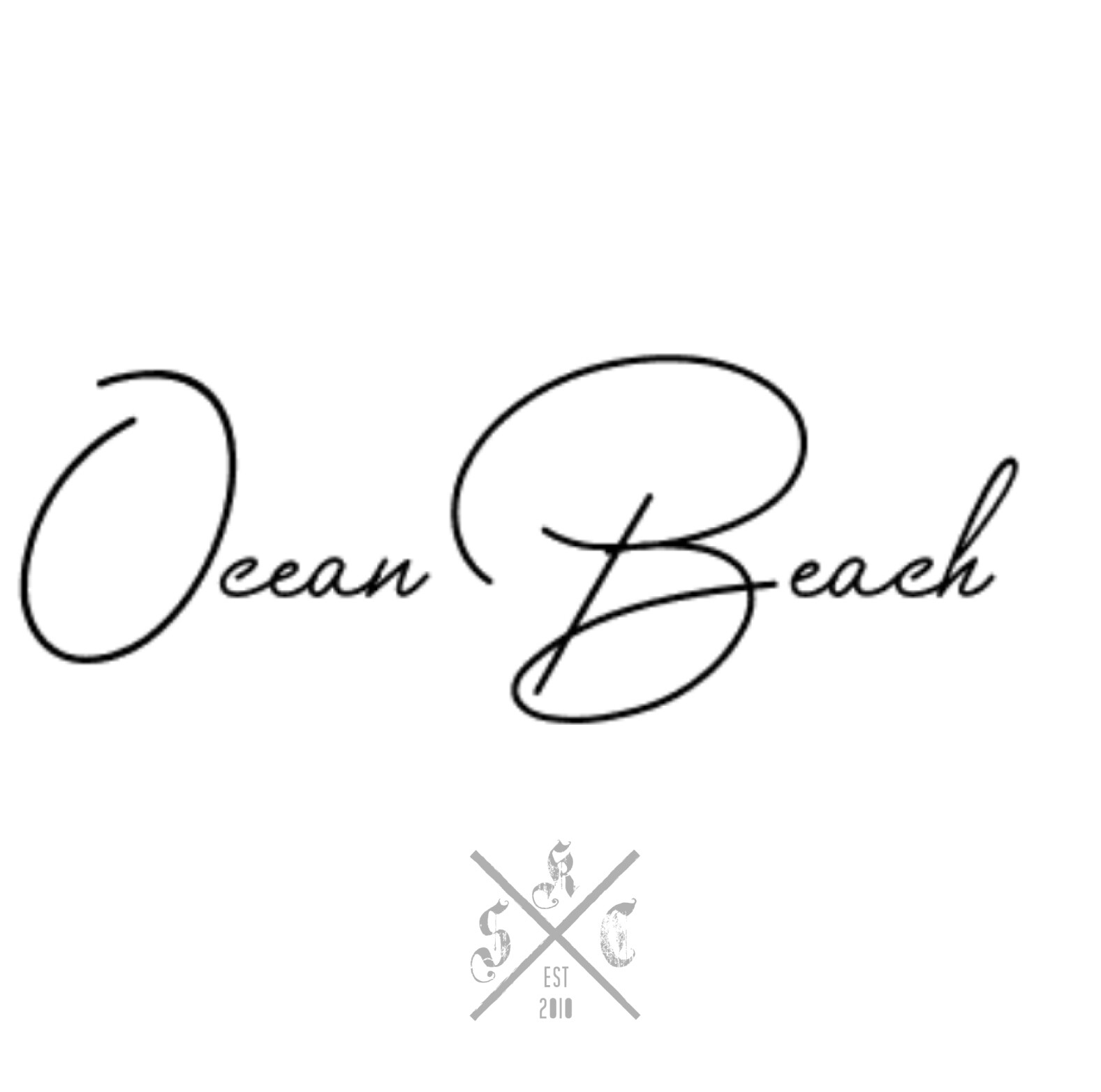 Ocean Beach CA car DECAL/Sticker [weatherproof- fade resistant- OB20191122]