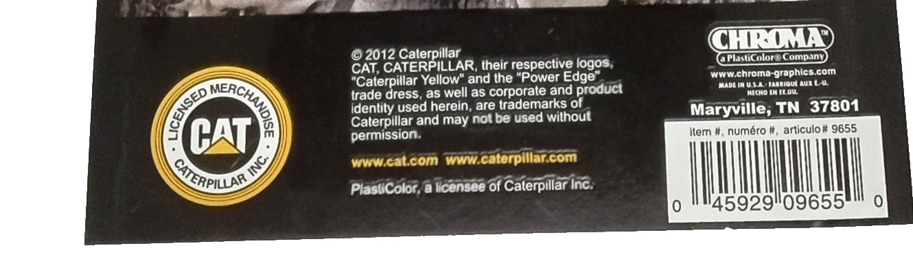 Vinyl CATERPILLAR Decal 5 1/4″ x 2″ ( 2 Per Sheet ) Camouflage Design USA Made