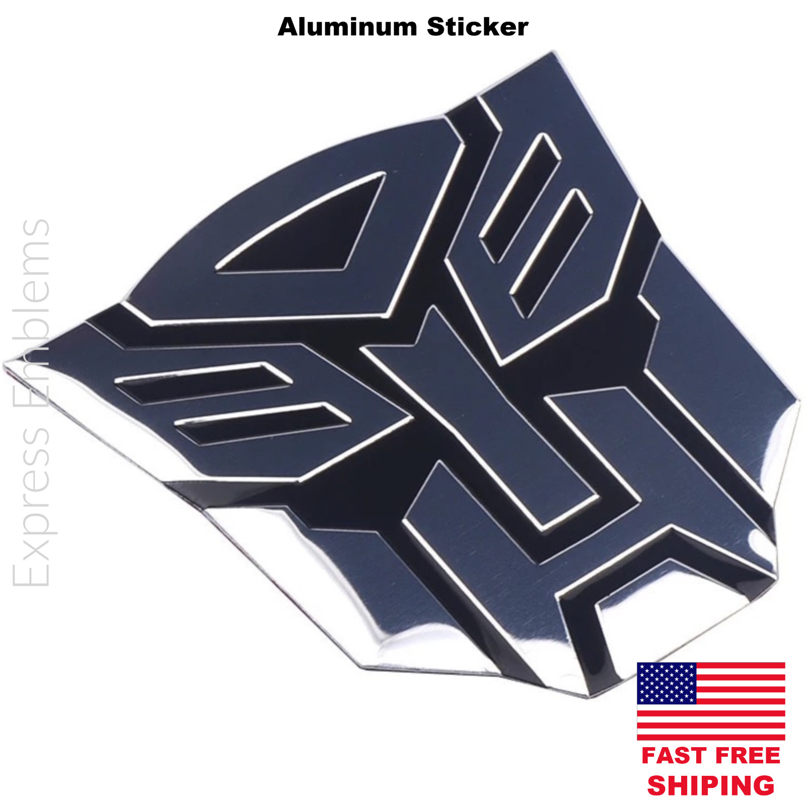 Aluminum Transformers Autobots Sticker | Optimus Prime Or Decepticon Decals