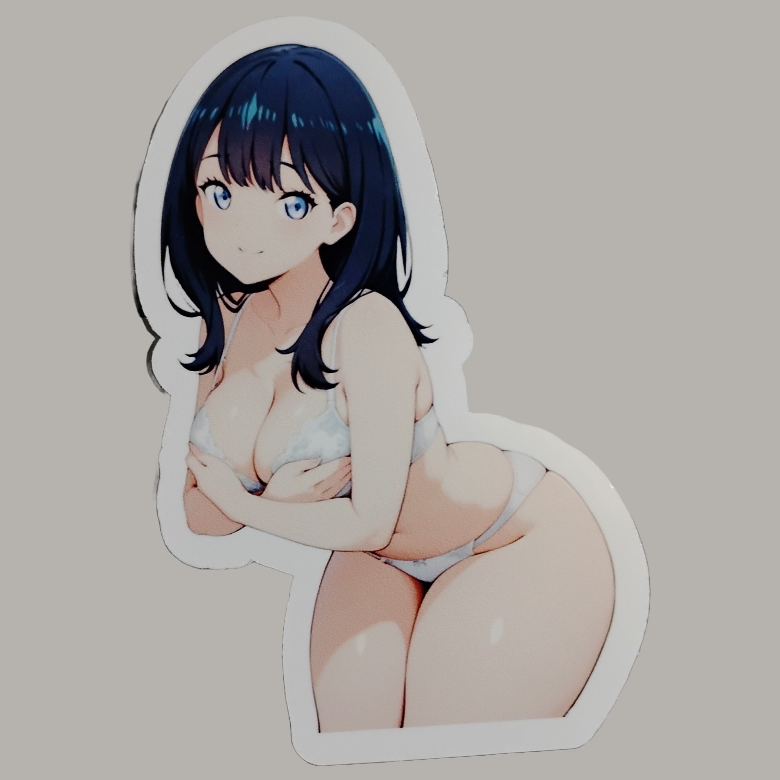 Anime Waifu Decal Sticker, Multiple Sizes Available