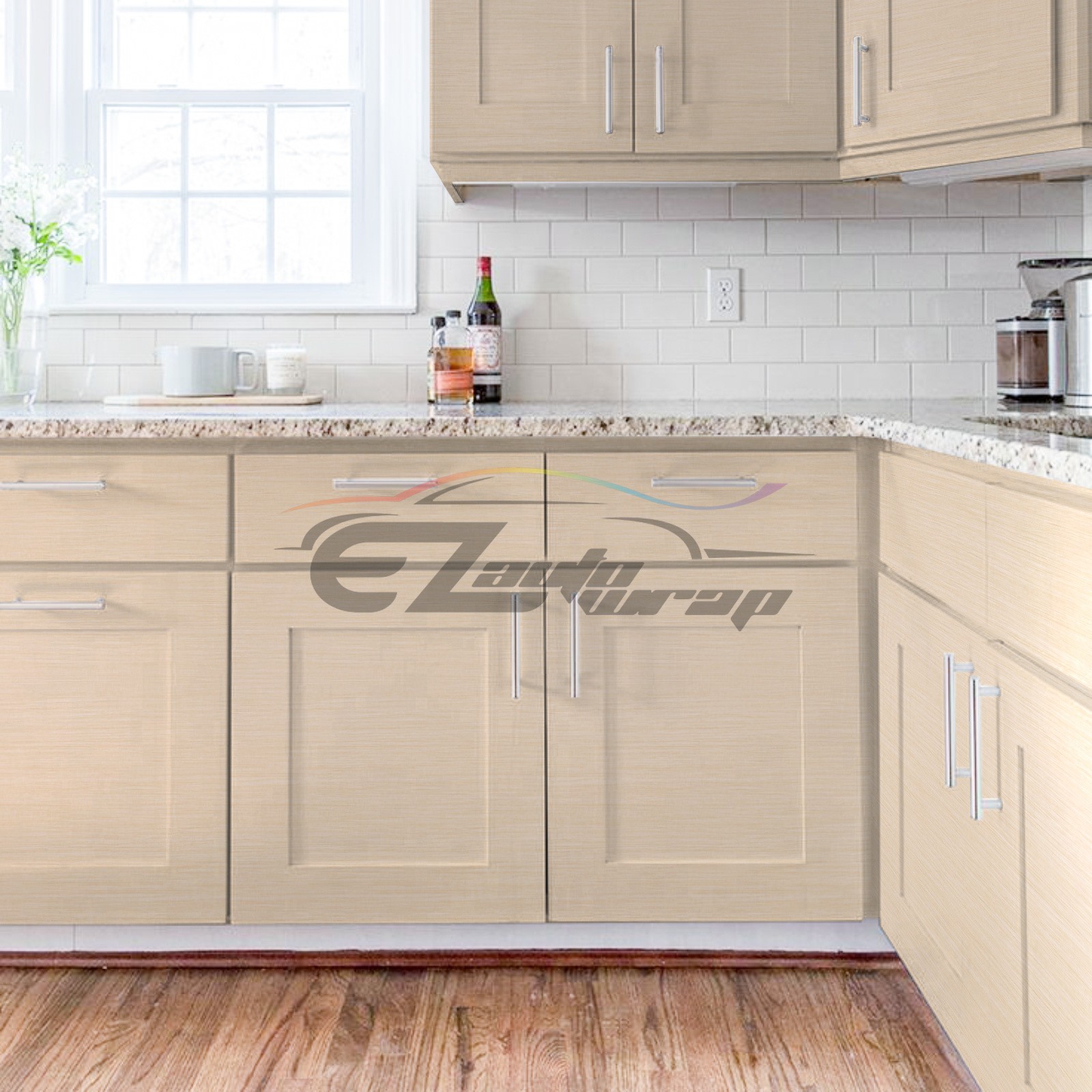 Premium Wood Grain Vinyl Wrap Sticker Car Home Kitchen Cabinet Decoration #1531
