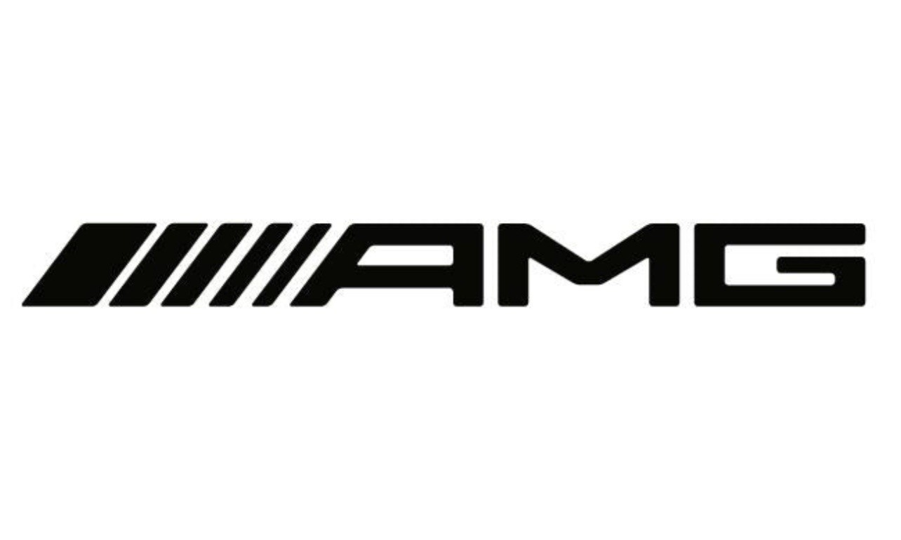 AMG (Set Of 2) Mercedes Benz Vinyl Decal Window Truck Sticker JDM Racing Euro