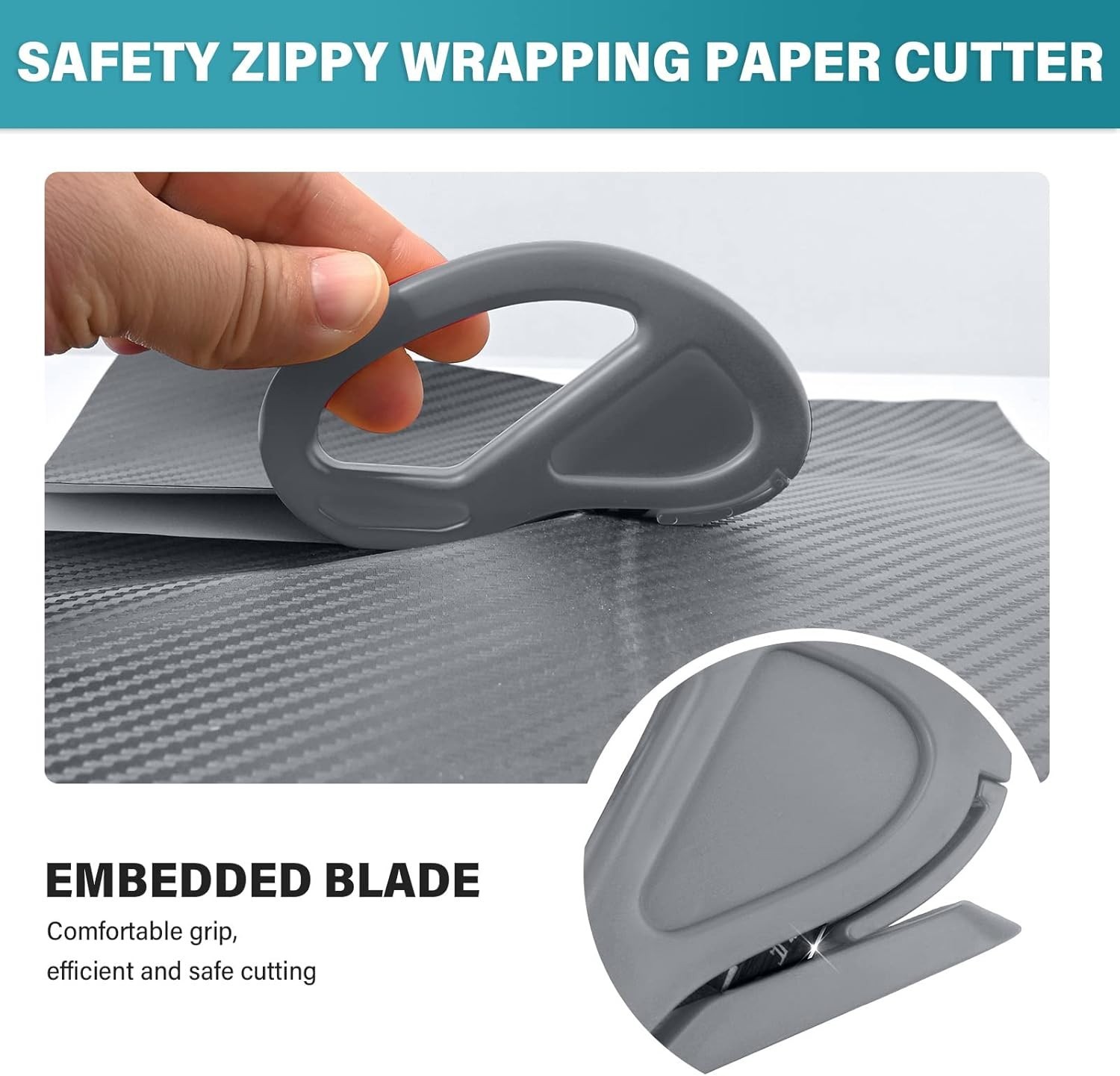 Vehicle Vinyl Wrap & Window Tint Tool Kit with Felt Squeegee Utility Knife