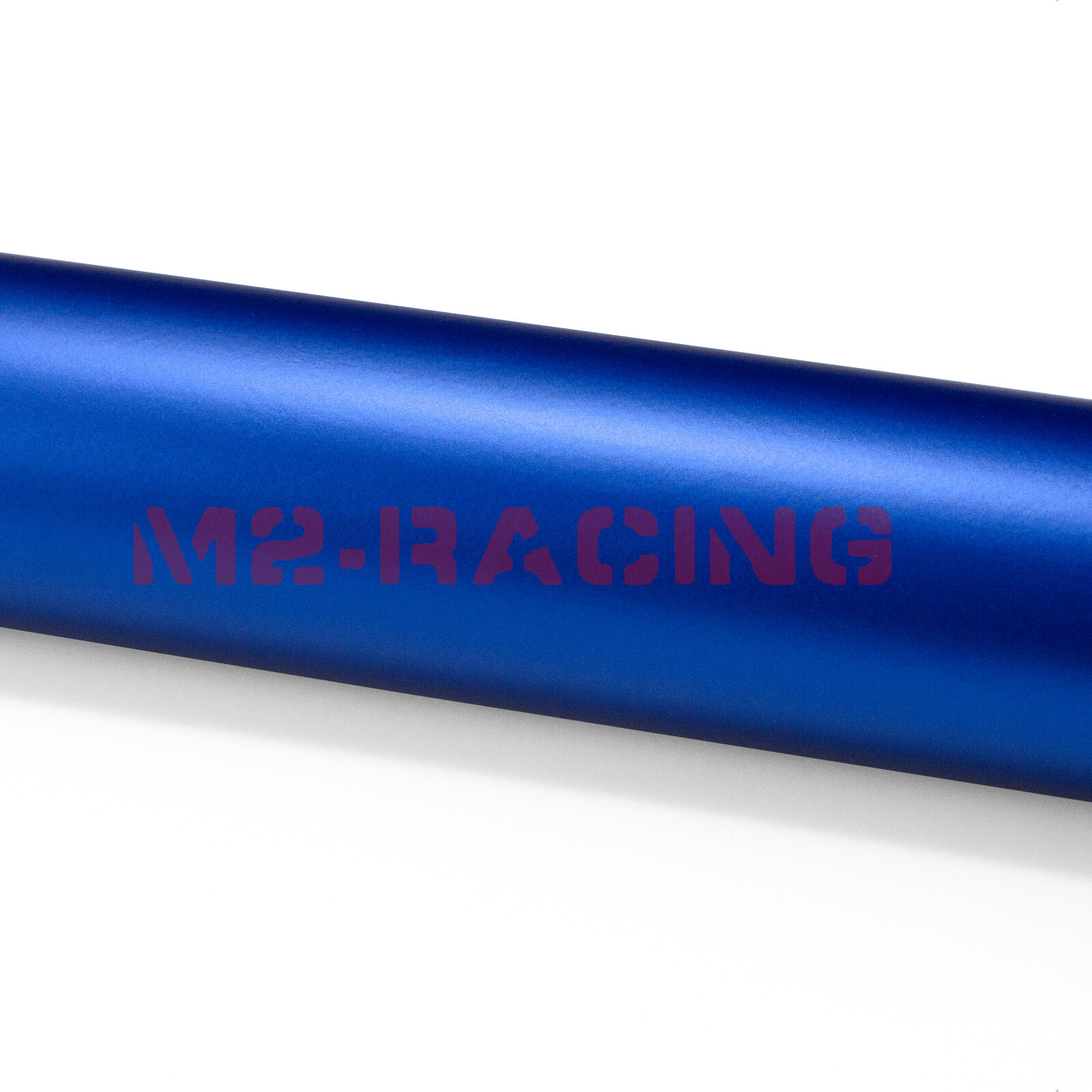 【Satin Chrome】 Dark Blue Matte Car Vinyl Wrap Sticker Air Release Sheet Film