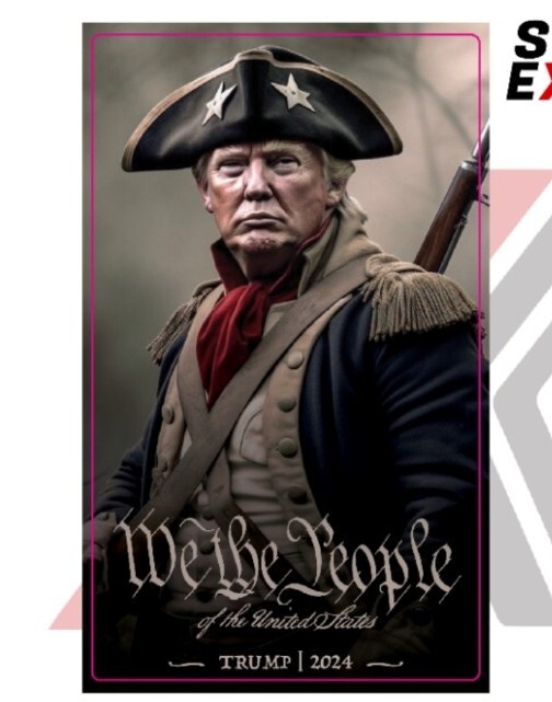 TRUMP 2024 MAGA – STICKERS VOTE FOR THE DON GODFATHER PARODY