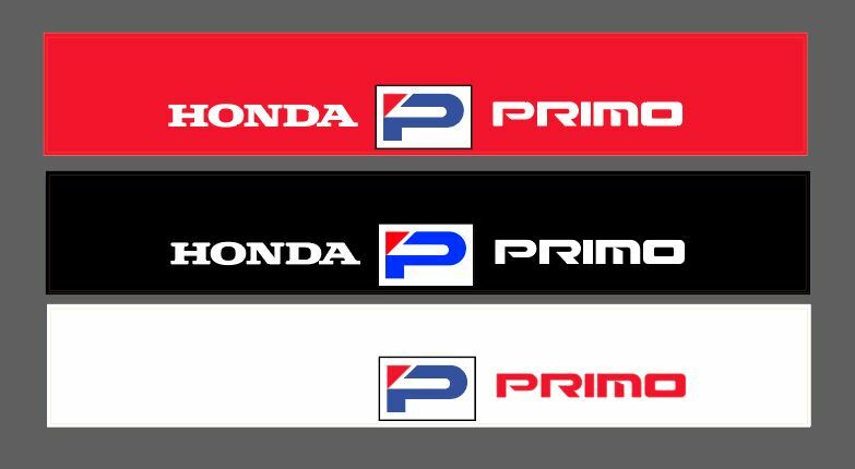 Honda Primo Windshield Banner JDM Funny Acura Compatible with Any Car