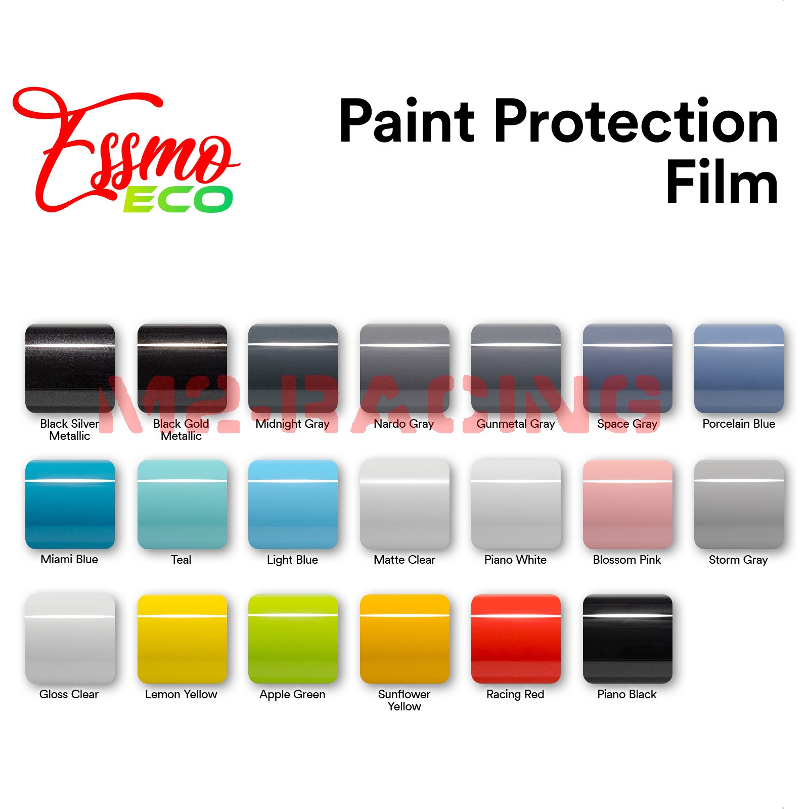 PPF Paint Protection Film Gloss Lemon Yellow Invisible Scratches Shield Wrap TPU