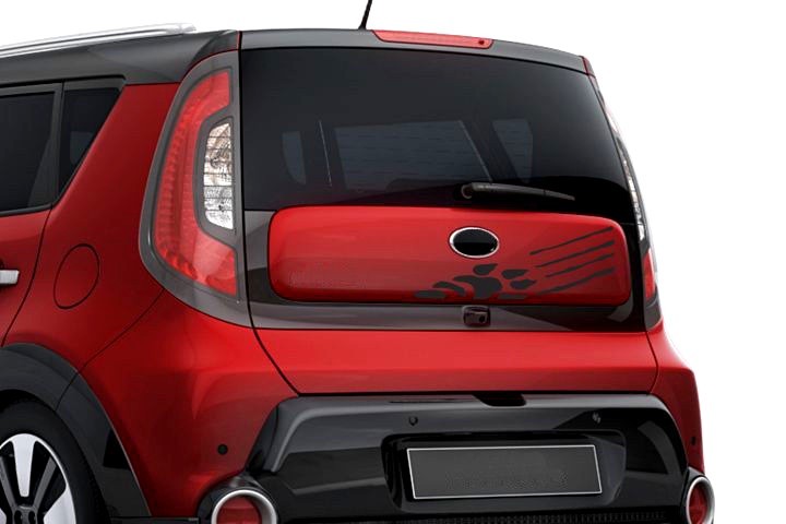 fits 2014 2015 2016 Kia Soul / Cat Graphics Stripes decal kit 3m Vinyl