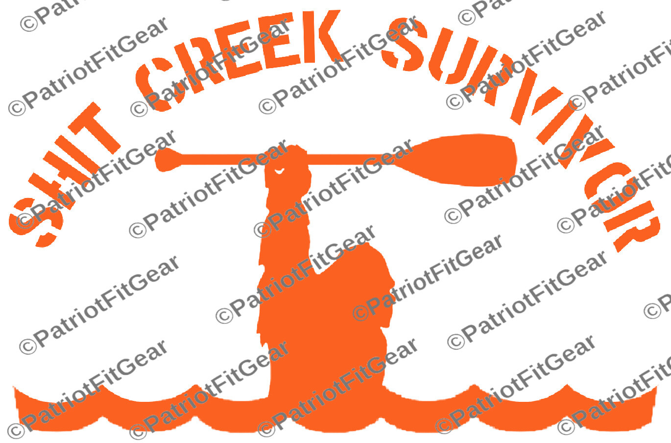 Bigfoot,Sh*t Creek Survivor,Kayaking,Canoeing,Camping,Hiking,Custom Vinyl Decal