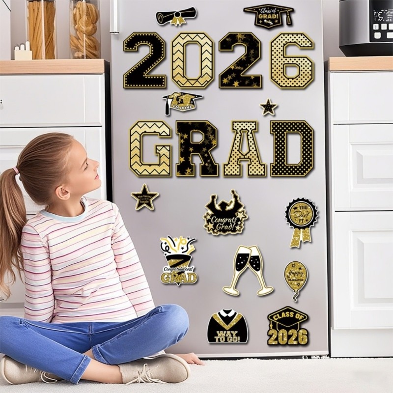 Golden Vehicle Decorative Stickers Decals PVC Material Easy To Install