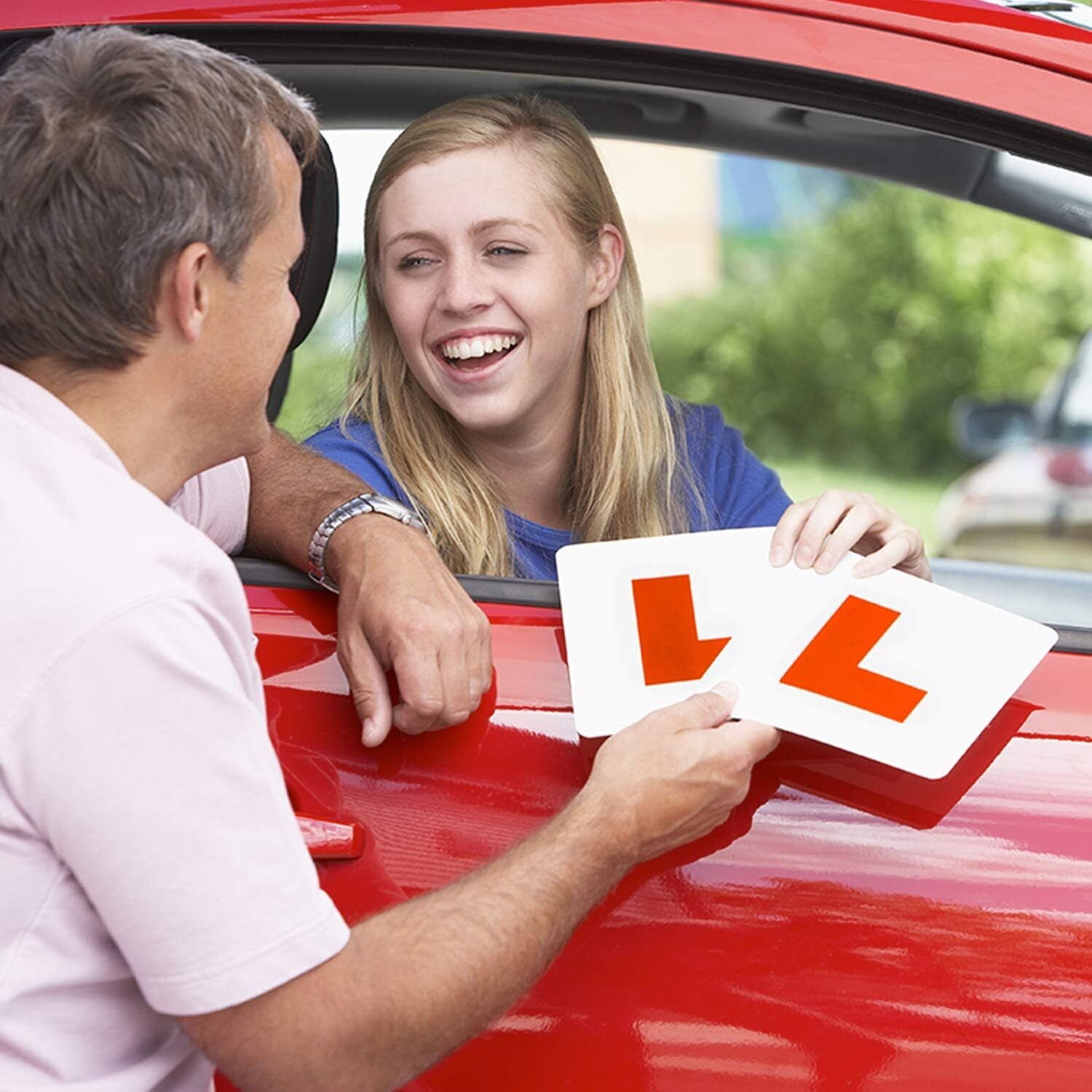 LEARNER STICKER L Plate Stickers Legal Learner Driver Sticker Self Adhesive