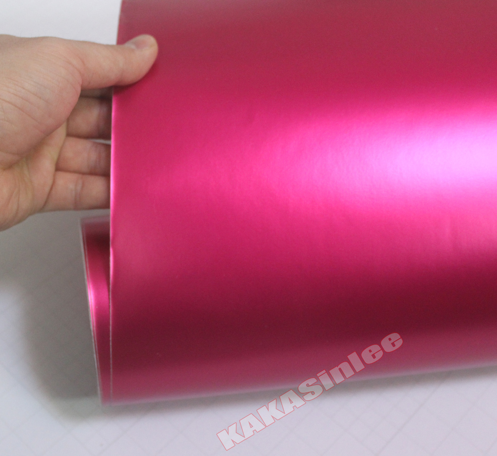 Whole Car SUV Wrap 65FT x 5FT Rose Metal Matte Satin Chrome Vinyl PVC Sticker US