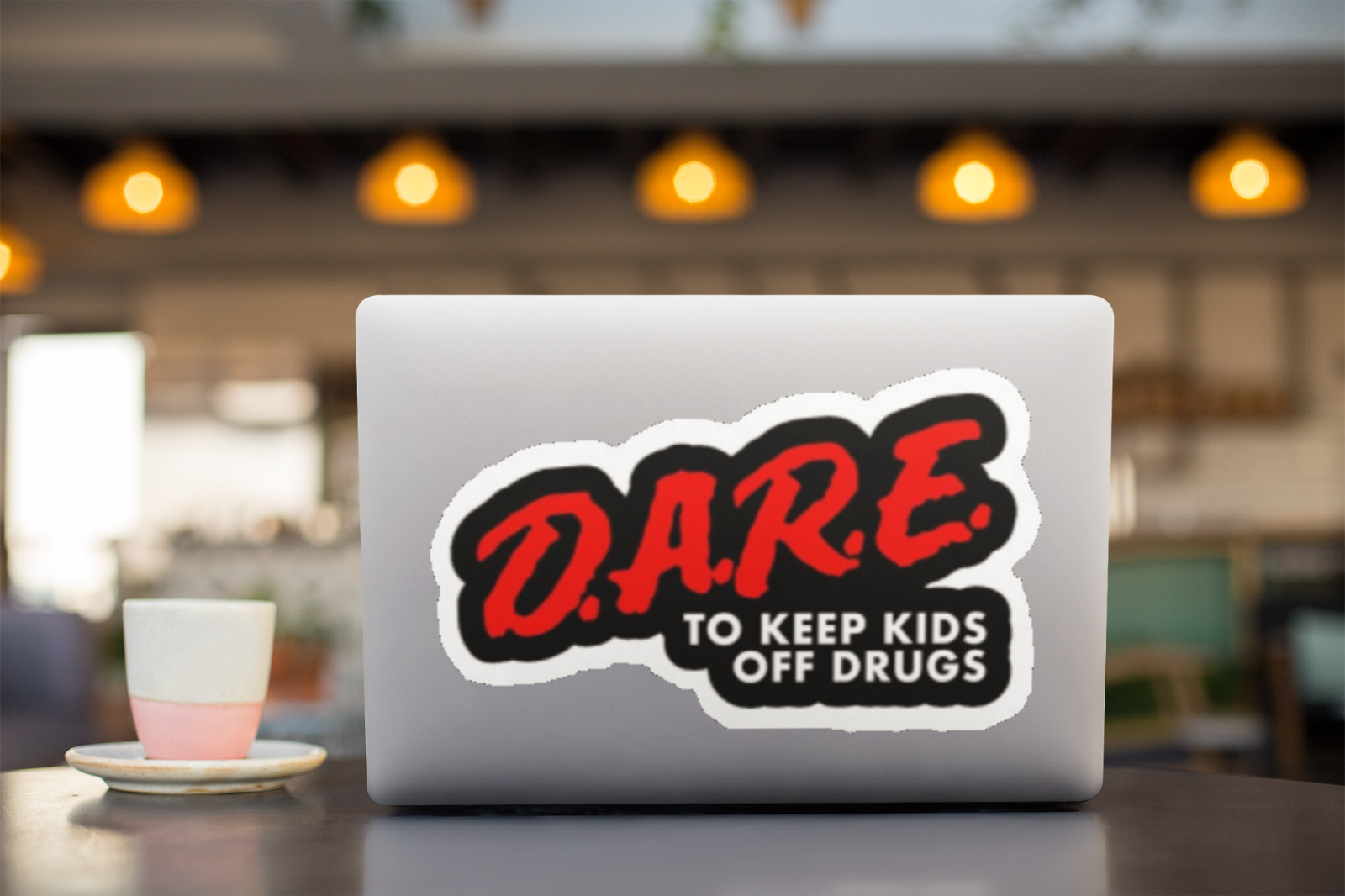 DARE to Keep Kids off of DRUGS Car Window Vinyl Decal Funny Laptop Sticker NEW