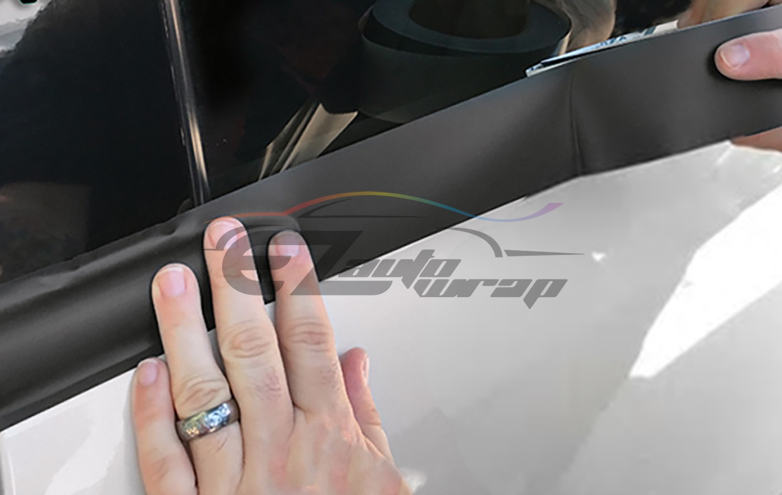 Avery Dennison Gloss / Matte / Satin Black Out Vinyl Wrap Chrome Delete Trim