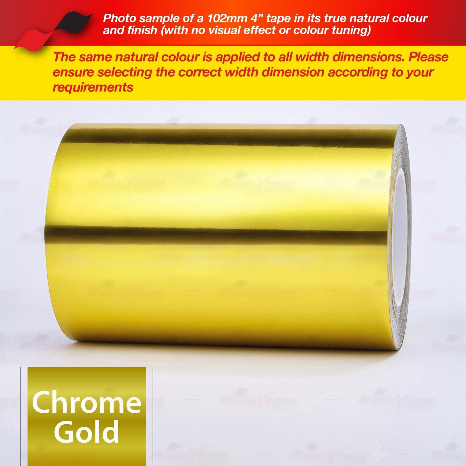 1.5″ 38mm PinStriping Pin Stripe Tape Styling Decal Vinyl Sticker CHROME GOLD