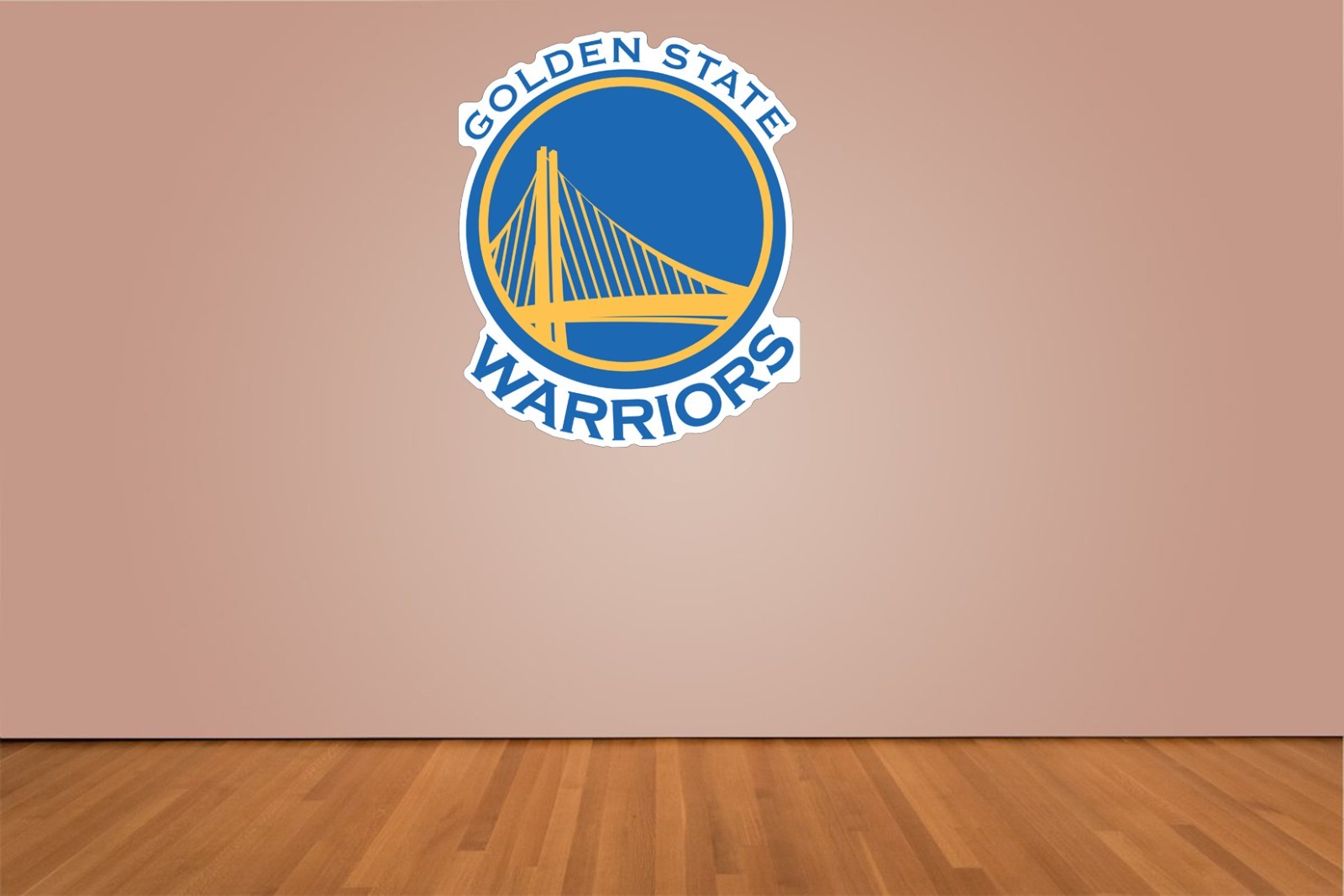 Golden State Warriors Logo -Die Cut Laminated Vinyl Sticker Decal NBA car window