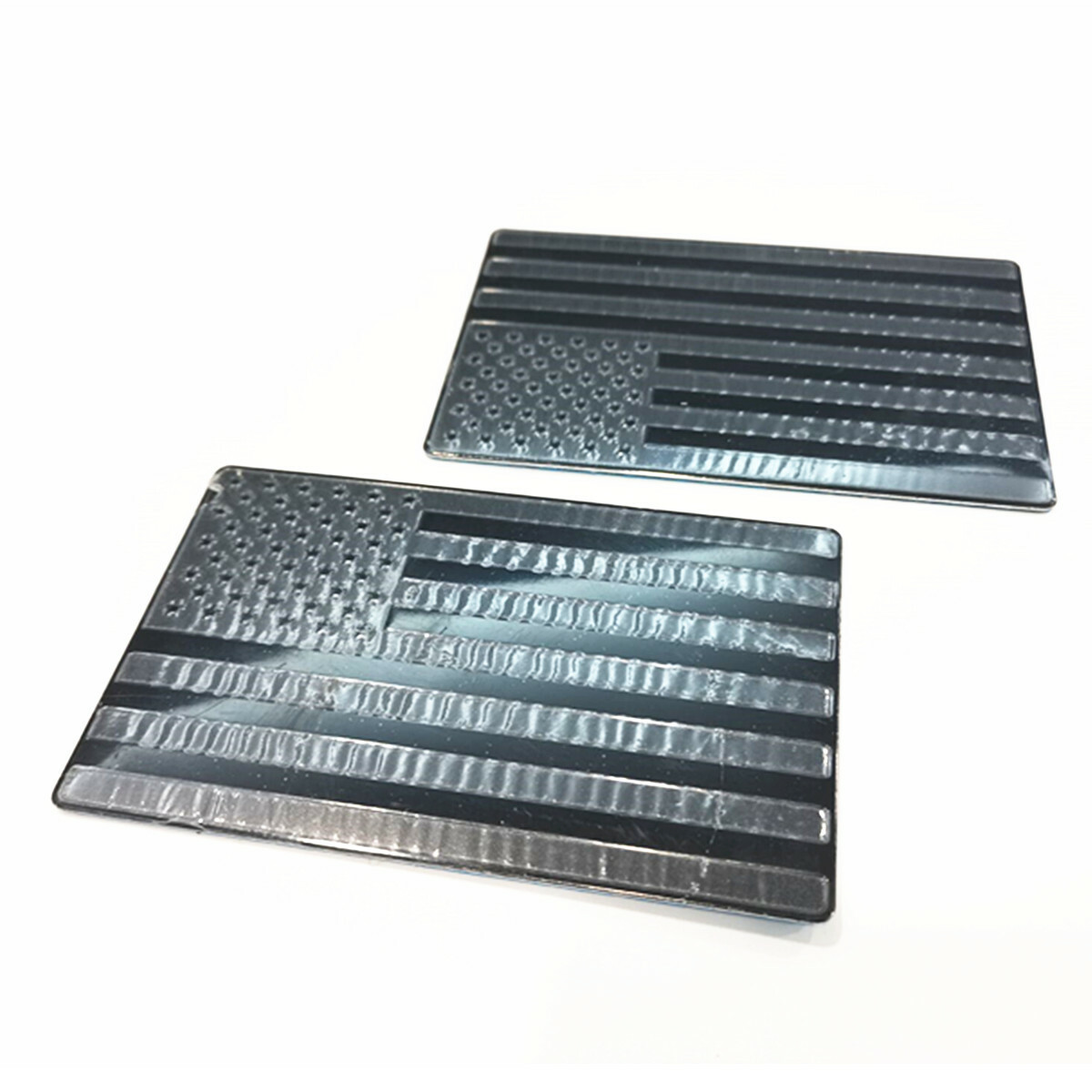 American Flag Decal 3D Aluminum Alloy Scratch Resistant For Car Body Decoration